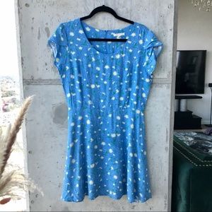 Copper Key Daisy Print Floral Dress M